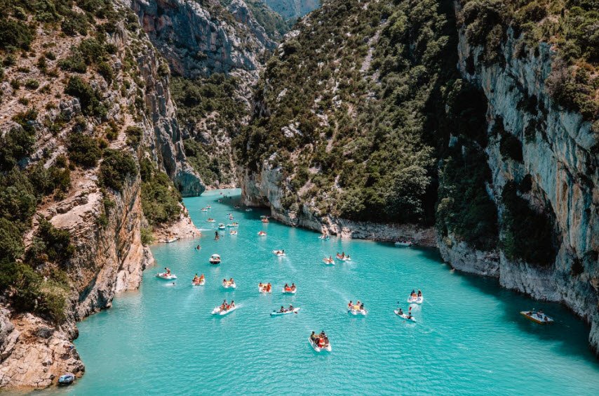 Verdon Gorge (Gorges du Verdon), Provence-Alpes-Côte d’Azur, France